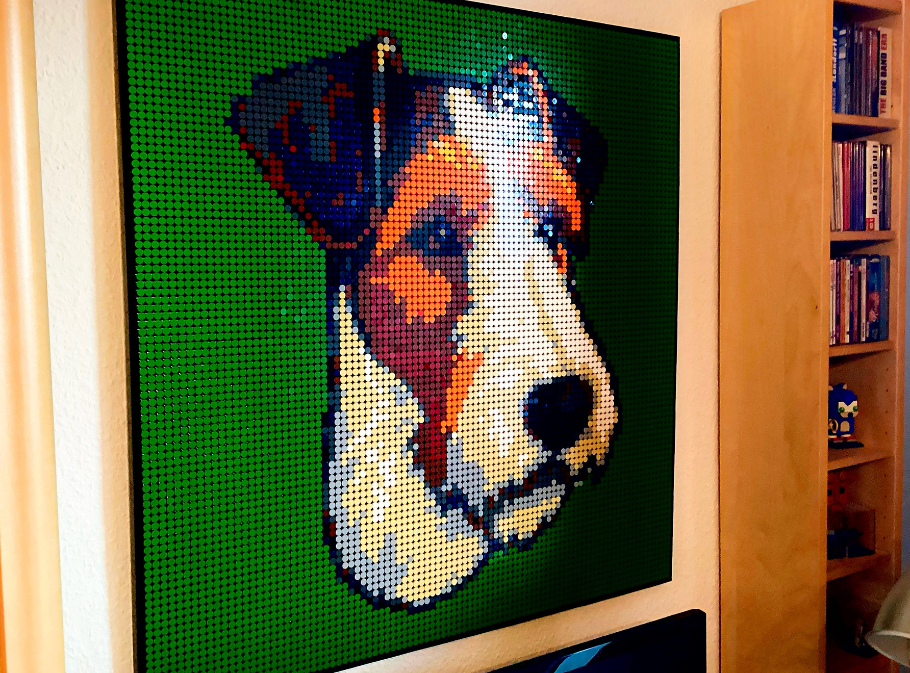 Penny Bricks Klemmbaustein-Mosaik Beispiel